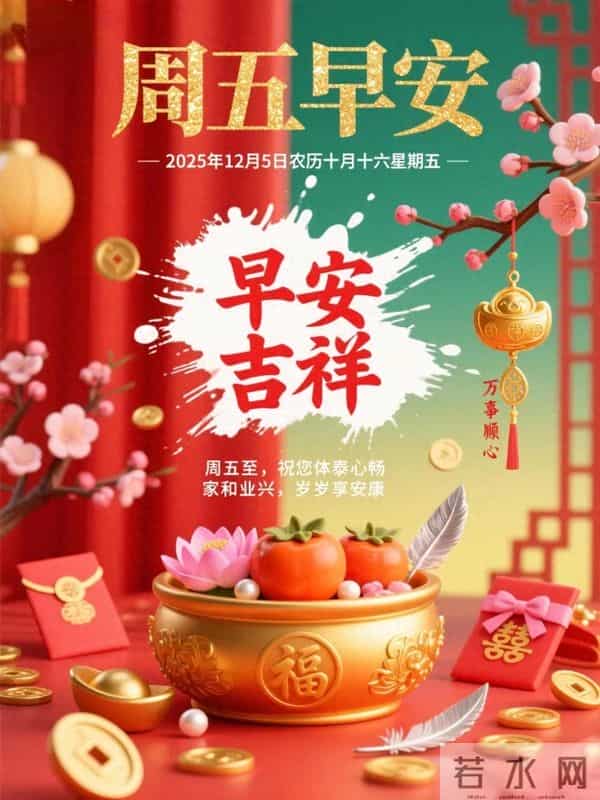 12月5日早安每一天都是新的画布,用微笑当颜料画下属于你的晴空