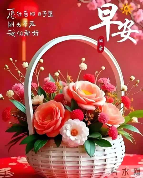 冬日晨光暖，福气踏雪来～ 事事顺意不添愁，一顺百顺福满怀，早安