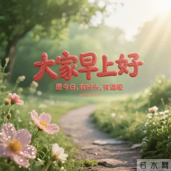 大家早上好,愿你今日事事顺利,永远快乐