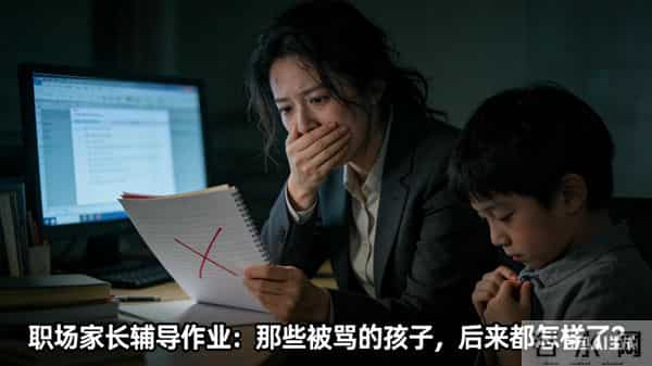 吼完就后悔？30岁职场爸妈亲测：1分钟急救+3句话术，辅导不崩溃