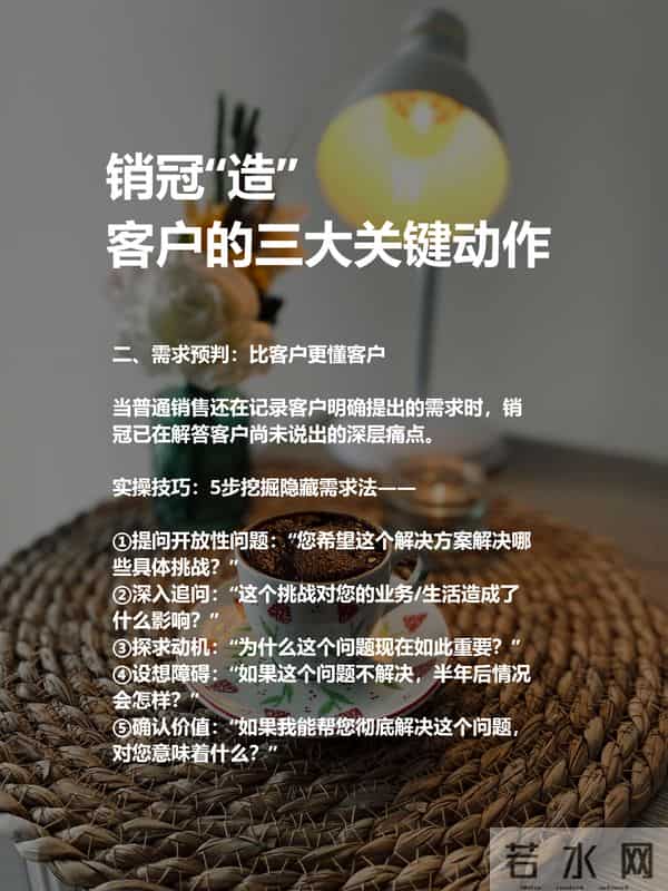 普通销售等客户,销冠“造”客户:强者思维的核心是“主动掌控”