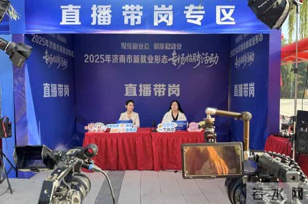 2025年济南市新就业形态专场招聘活动成功举办