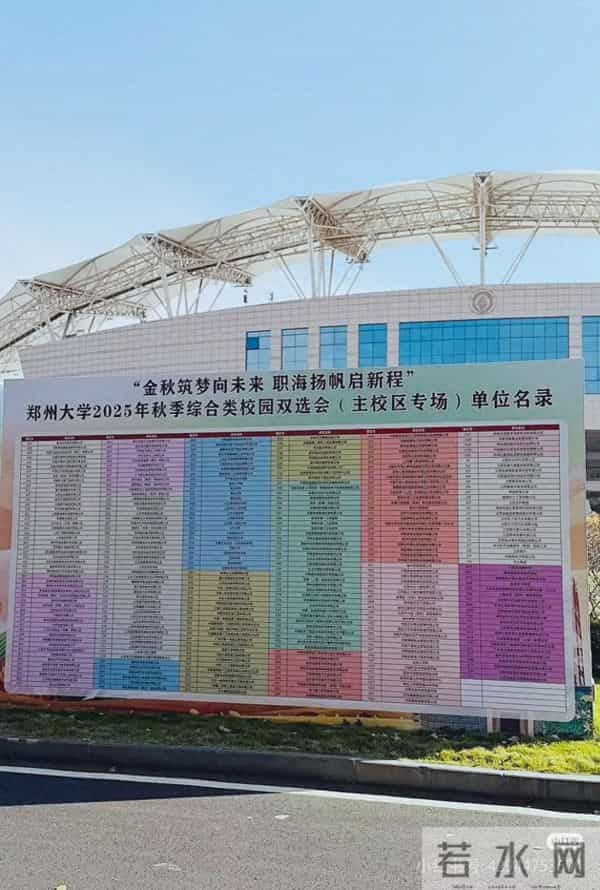 郑州大学秋招双选会:河南学子的就业天花板是什么样子?