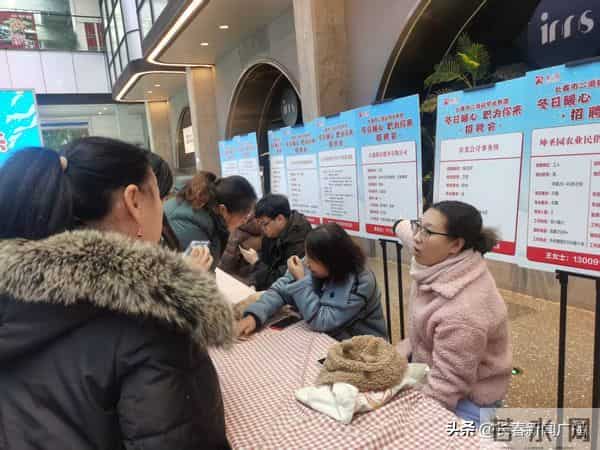 冬日暖心 职为你来——长春二道区荣光街道专场招聘会火热举行