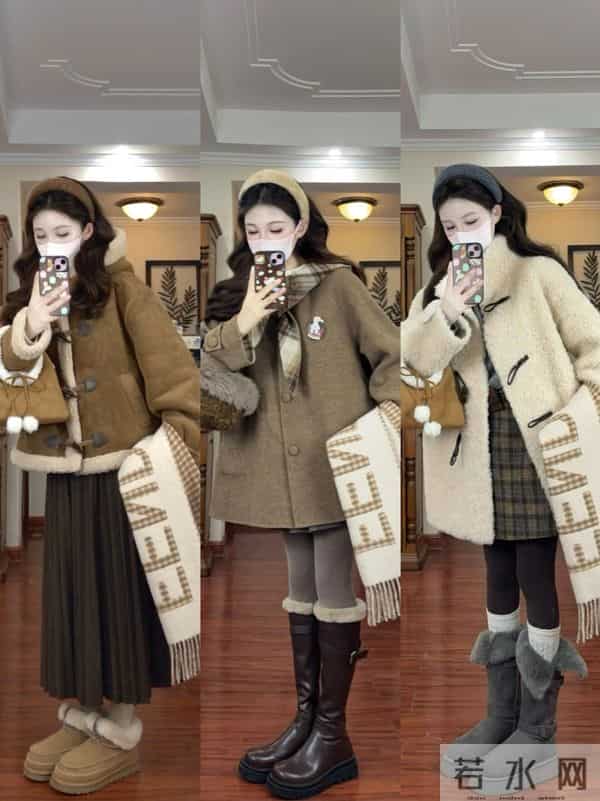 “韩系氛围感”模板,保暖、显瘦、不挑人,照着穿直接美翻天!