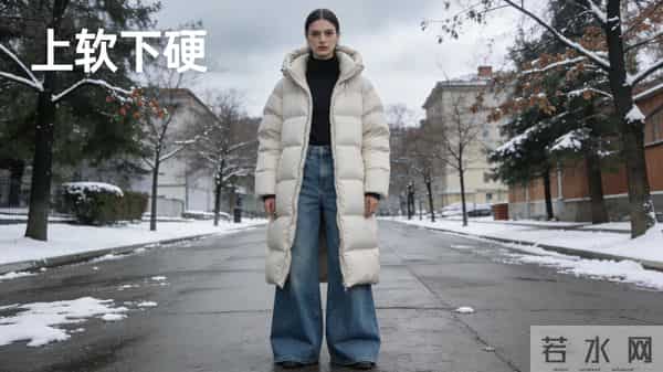 冬天穿羽绒服总显臃肿?3个小技巧,显瘦还保暖!