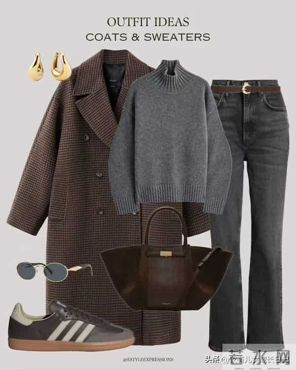 秋冬“极简高级感+松弛通勤风”万能穿搭｜职场出街都精致