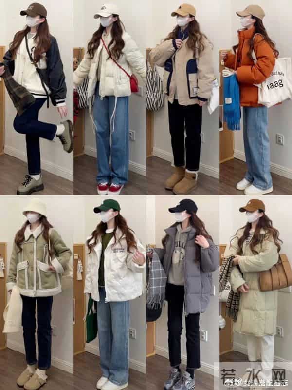 秋冬日常穿搭，简简单单就好