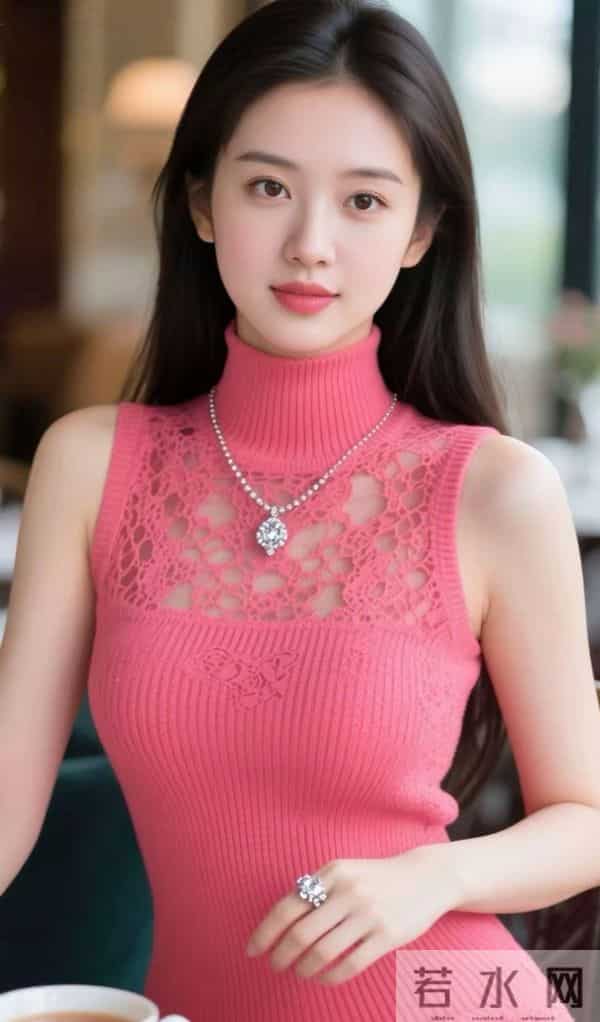 粉红色蕾丝衫的魅力