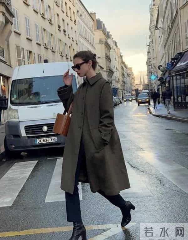 九分裤+短靴，冬天这样穿，太时髦了！