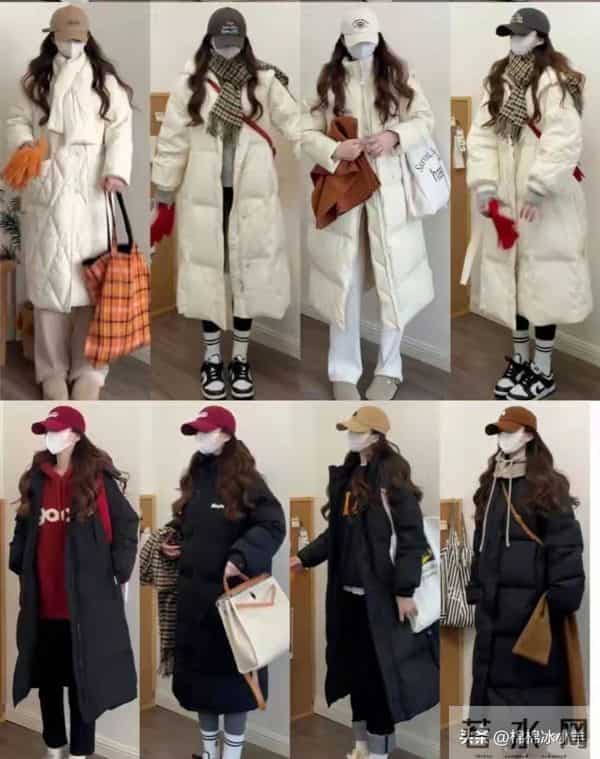 冬日通勤穿搭，温柔系女生的穿搭模板！