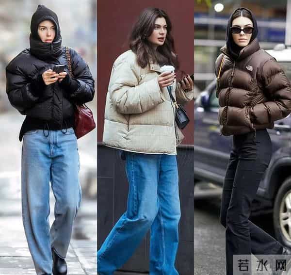 今年冬天“短羽绒服”又火了,这样穿时髦又显高!