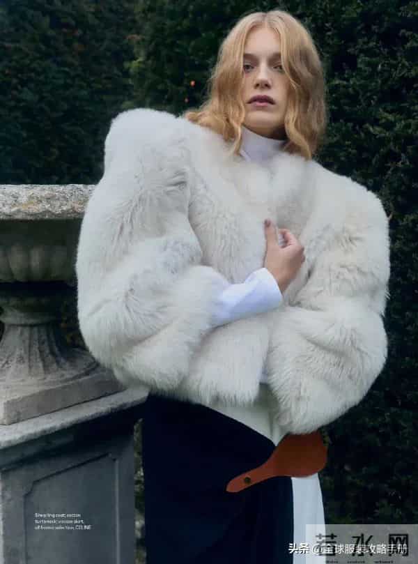 冬天穿白色，太显高级了！