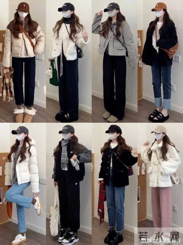 秋冬日常穿搭，简简单单就好