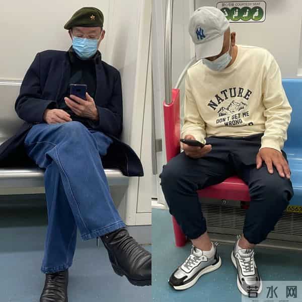 被“上海地铁爷爷”惊艳到！不染白发、不穿老年装、也不戴老头帽