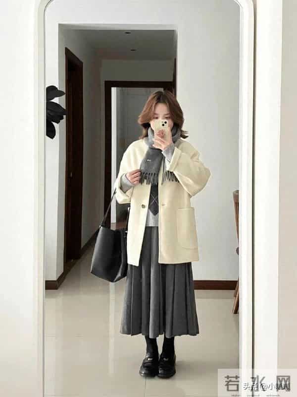 150cm｜近期满意的16套秋冬不露腿穿搭