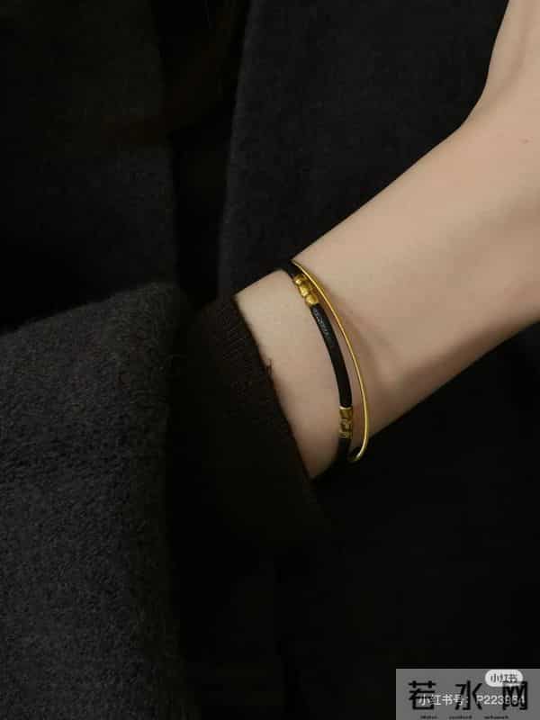 黄金新概念：不一样的金镯和手绳