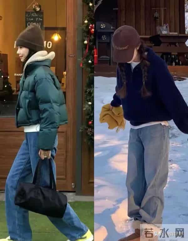 羽绒服穿搭，既能暖到心坎里，又能悄悄藏肉！