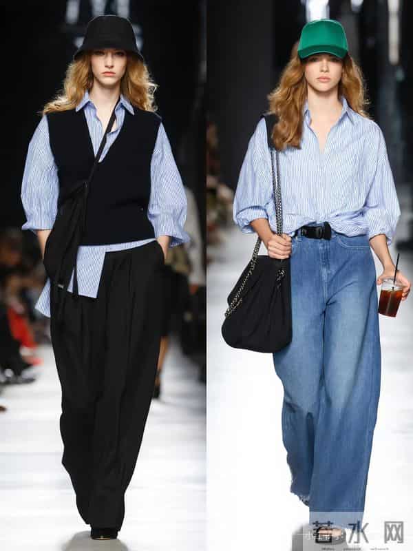 条纹衬衫的时尚魅力穿搭分享