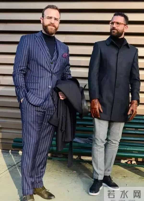 听我一句劝：中年男人最好少戴围巾、帽子，不是显老就是装嫩！