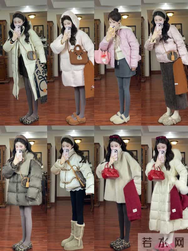 冬日多巴胺穿搭 给冬天来点颜色瞧瞧