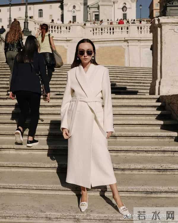 冬天穿白色，太显高级了！