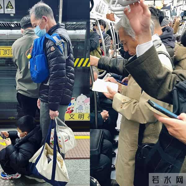 被“上海地铁爷爷”惊艳到！不染白发、不穿老年装、也不戴老头帽
