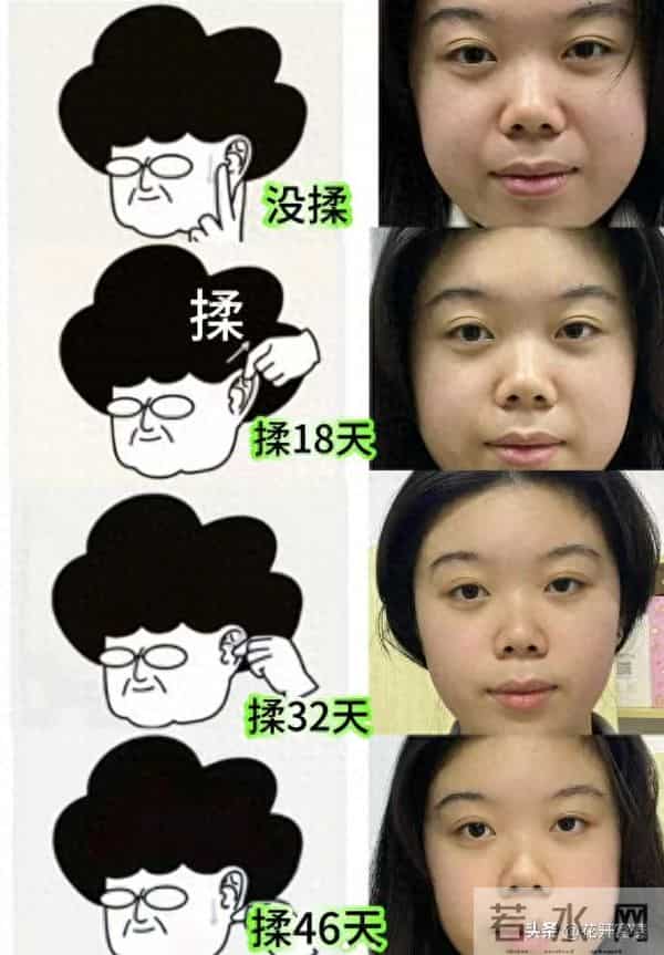 第八周揉耳朵打卡，我的头发终于不掉了！每天十分钟