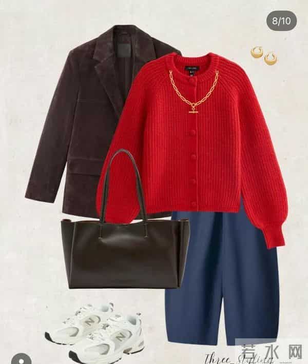 一条阔腿镰刀裤10身搭配,轻松实现一衣多穿