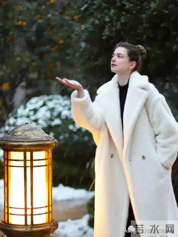 冬天穿白色，太显高级了！