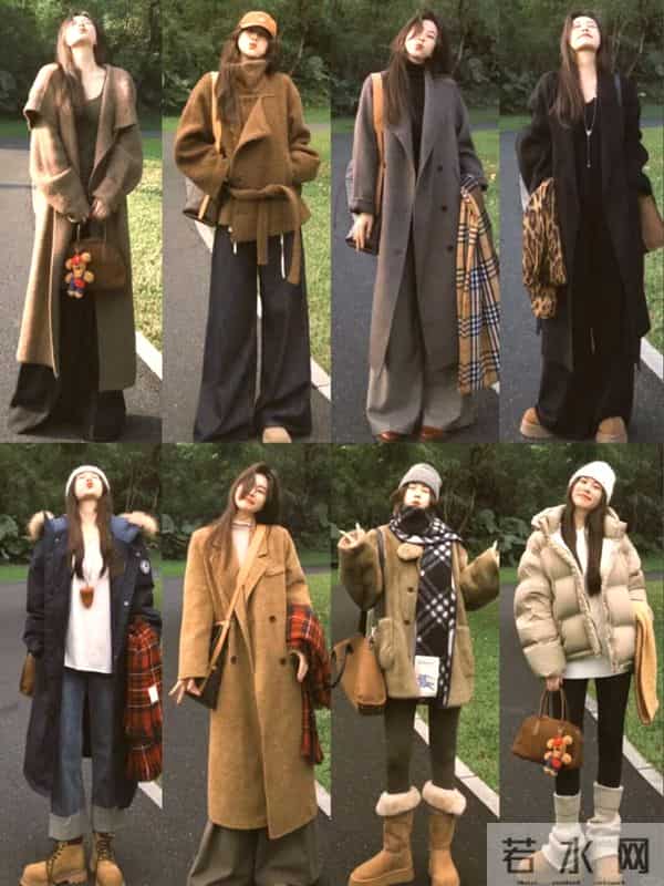 秋冬叠穿的技巧，让整体造型更加有层次感。