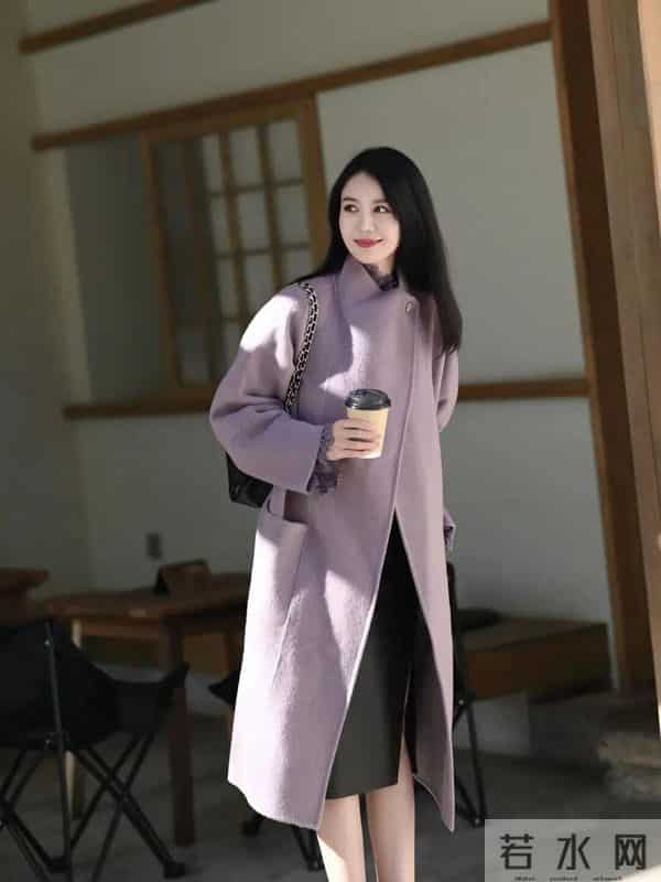 紫气东来，冬日的温柔，是高级灰紫色