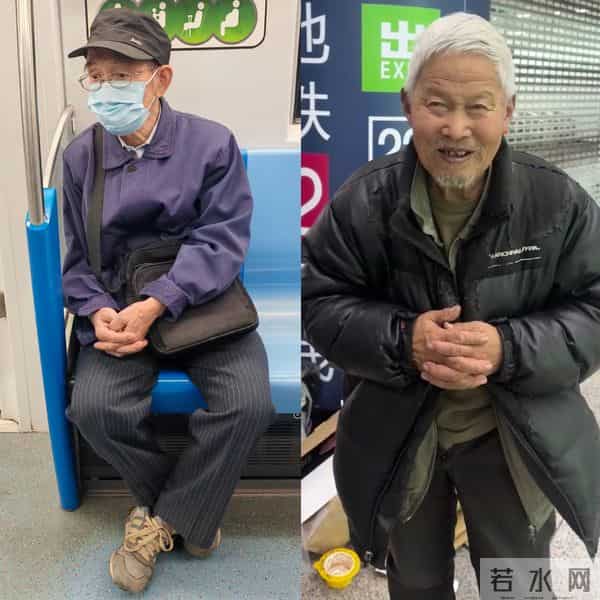 被“上海地铁爷爷”惊艳到！不染白发、不穿老年装、也不戴老头帽