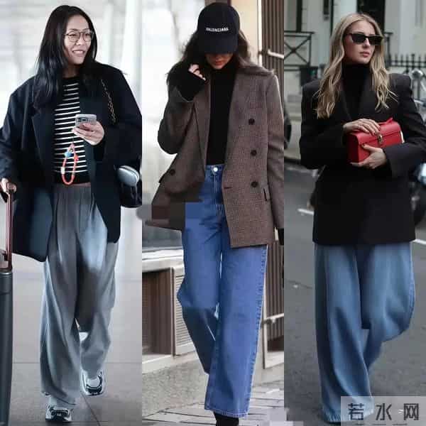 冬季穿搭不想臃肿还得靠“短外套+长裤”这组时髦穿法适配任何人