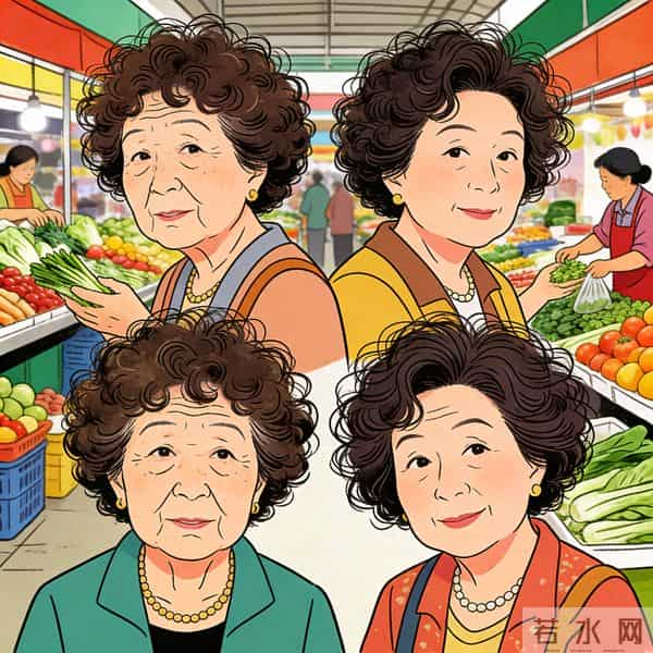 年轻人别嫌弃！满大街大妈都是西蓝花头型