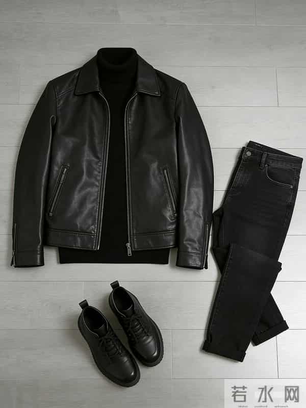 冬季男生「高级感配色」图鉴：10套不挑场合的穿搭模板