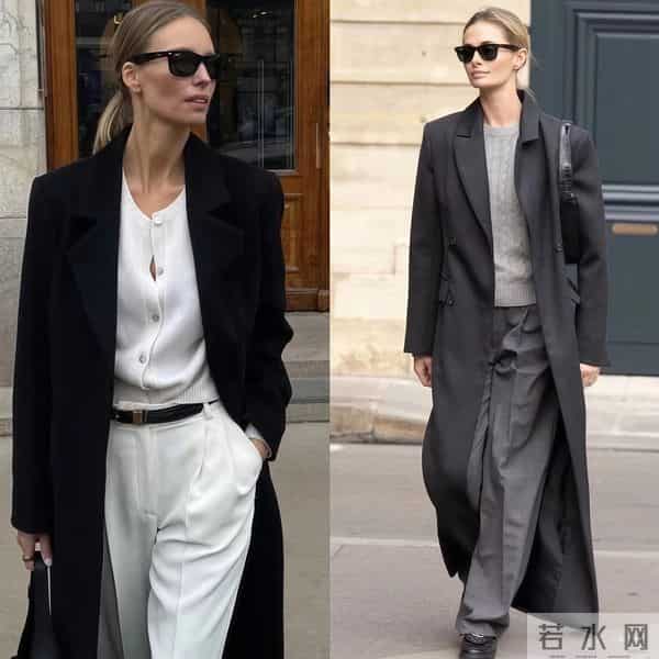 今冬穿“大衣＋毛衣”绝了，又暖又时髦