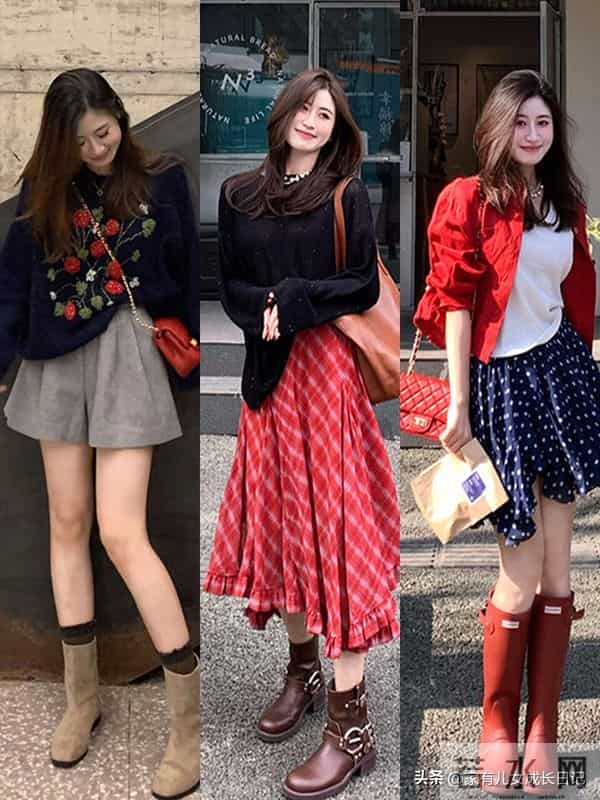 时髦女人圣诞感毛衣到气场大衣,再到飒爽西装,通勤聚会显贵显白