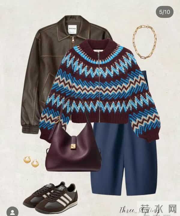 一条阔腿镰刀裤10身搭配,轻松实现一衣多穿