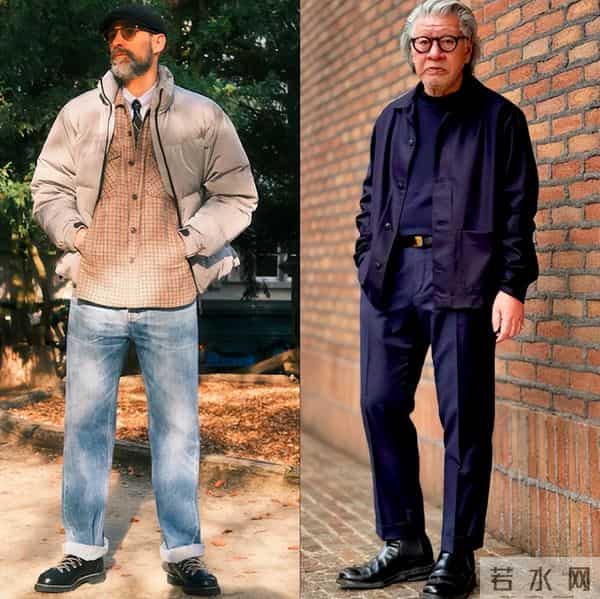 五六十岁的普通男人，尽量少穿POLO衫、西裤，换这些更时尚显年轻