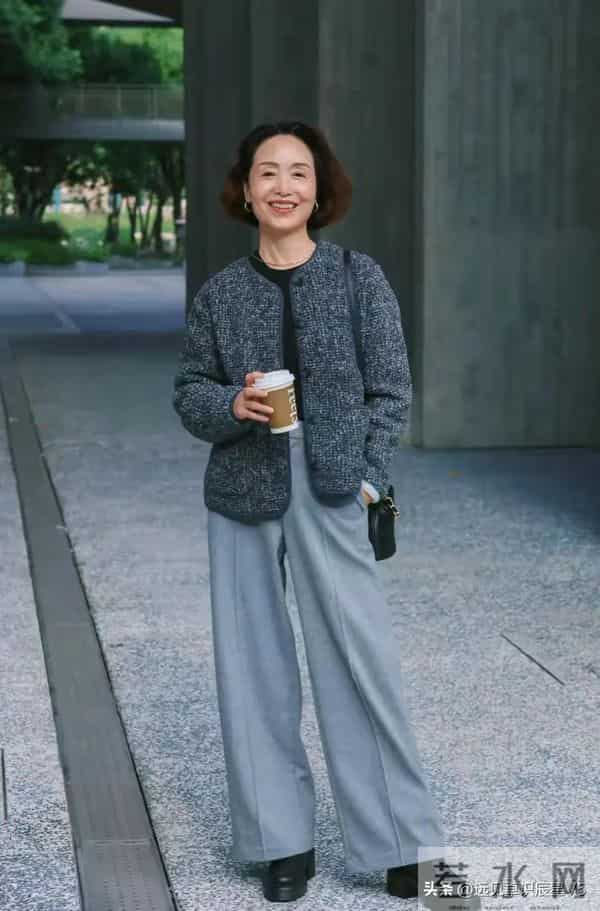 60+妈妈 一周7套高级休闲风穿搭