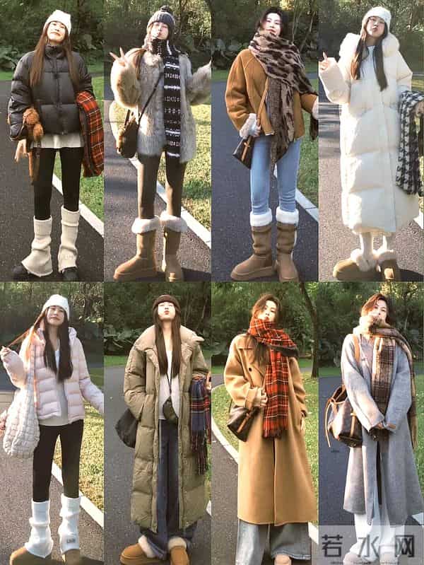 秋冬叠穿的技巧，让整体造型更加有层次感。