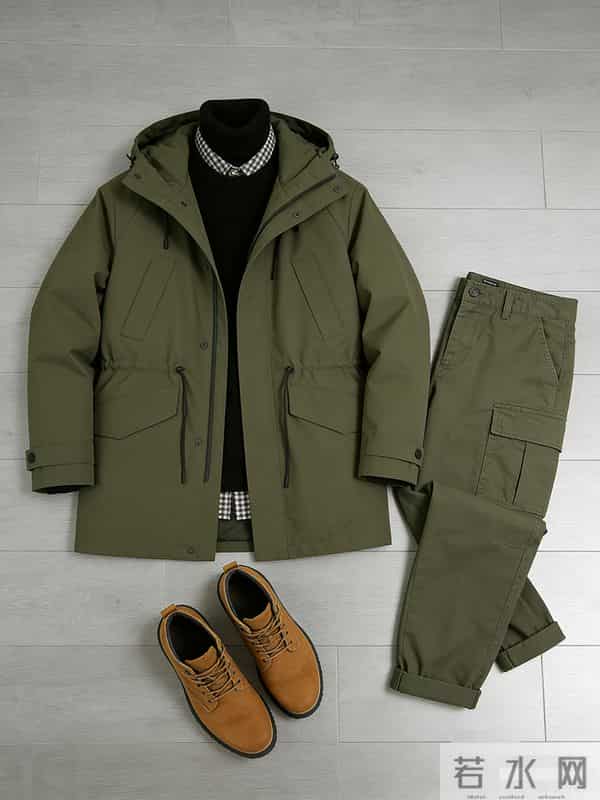 冬季男生「高级感配色」图鉴：10套不挑场合的穿搭模板