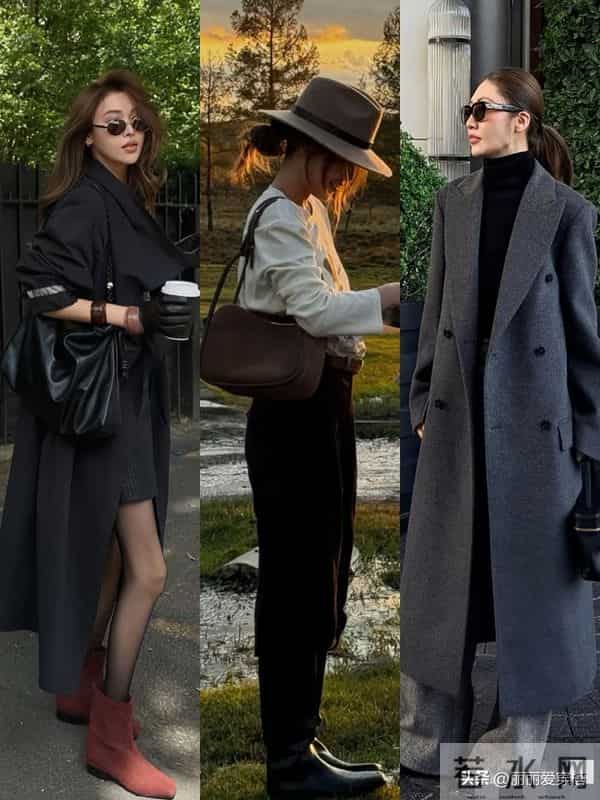 秋冬不用费力穿好看:大衣-皮草-针织,每套都戳中审美