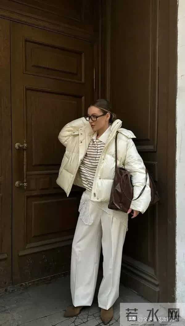 冬天穿白色，太显高级了！