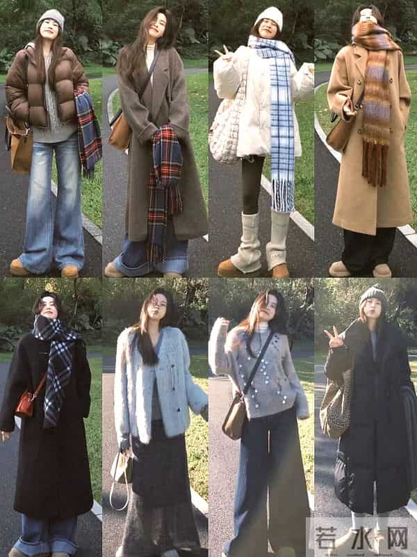 秋冬叠穿的技巧，让整体造型更加有层次感。
