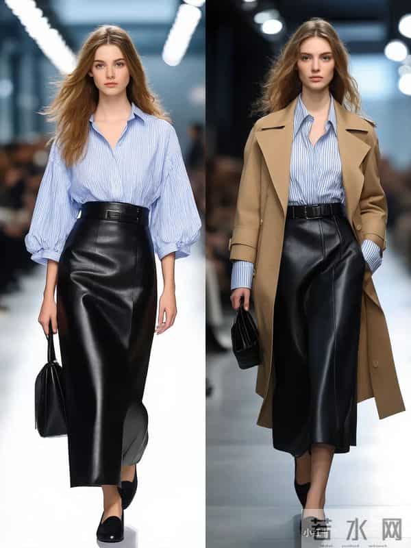 条纹衬衫的时尚魅力穿搭分享