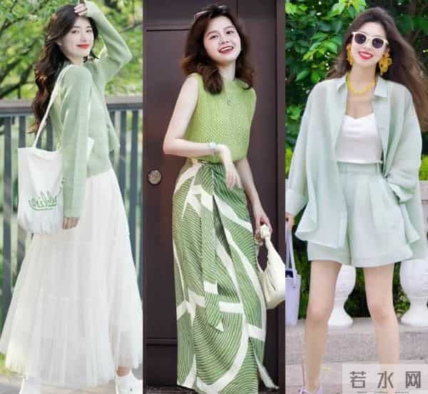 不知道春天穿什么颜色衬白又高级？这几款流行色穿搭绝了