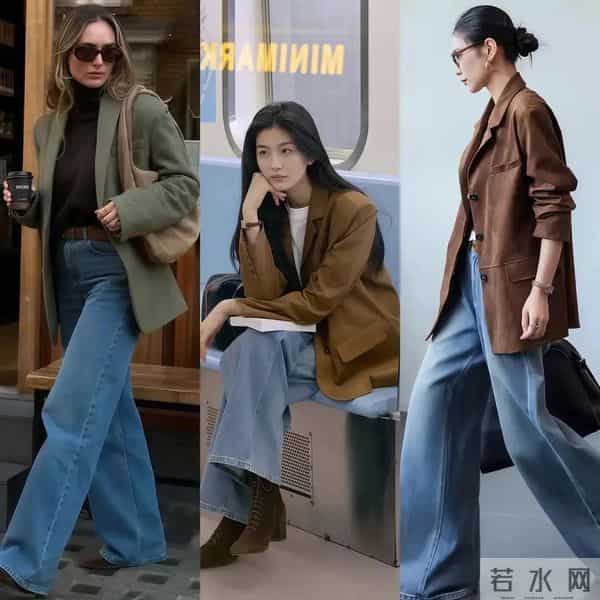 冬季穿搭不想臃肿还得靠“短外套+长裤”这组时髦穿法适配任何人