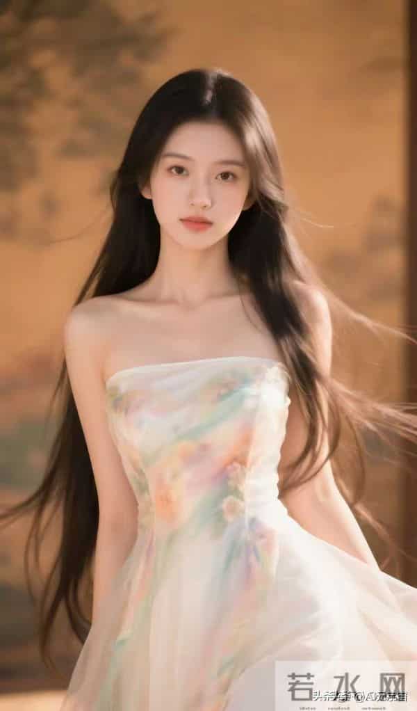 是风揉碎晚霞，在裙裾上种下整个盛夏